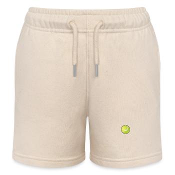 Balle de tennis - Short de jogging enfant bio Stanley/Stella - écru doux - Devant