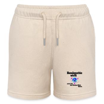 Homöopathie Wirkt Nicht Über Placeboeffekt Hinaus - Kinder Organic Joggingshorts Mini Bolter von Stanley/Stella - Natur - Vorne