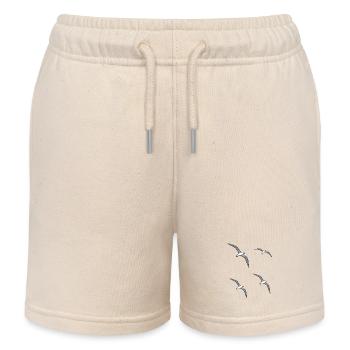 Albatrosse See Möwen Vögel Küste Strand - Kinder Organic Joggingshorts Mini Bolter von Stanley/Stella - Natur - Vorne