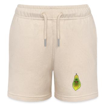 Papaya Frucht Früchte Südfrucht gesund Vitamine - Kinder Organic Joggingshorts Mini Bolter von Stanley/Stella - Natur - Vorne