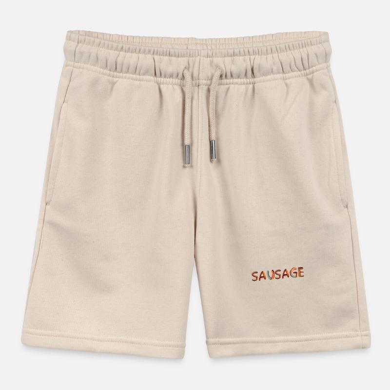 Wurst Sausage Fleisch Fleischesser Kinder Organic Joggingshorts Mini Bolter von Stanley/Stella