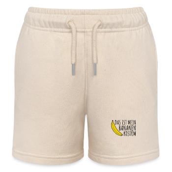 Das Ist Mein Bananen Kostüm Karneval Party Banane - Kinder Organic Joggingshorts Mini Bolter von Stanley/Stella - Natur - Vorne