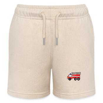Feuerwehr - Kinder Organic Joggingshorts Mini Bolter von Stanley/Stella - Natur - Vorne