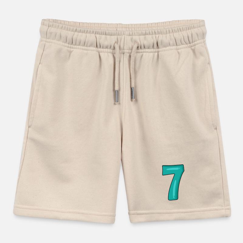 Nummer 7 Kinder Organic Joggingshorts Mini Bolter von Stanley/Stella