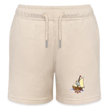 Seagull Seafarer Croisière TravelEr Ahoi - Short de jogging enfant bio Stanley/Stella - écru doux - Devant