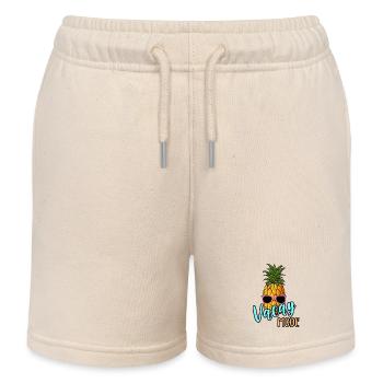 Vacay Mode Ananas & Lunettes de soleil Vacances d’été - Short de jogging enfant bio Stanley/Stella - écru doux - Devant