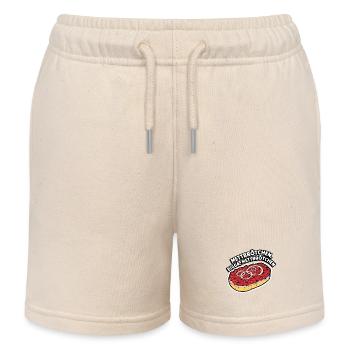 Mettbrötchen digga Mettbrötchen Metzger - Kinder Organic Joggingshorts Mini Bolter von Stanley/Stella - Natur - Vorne