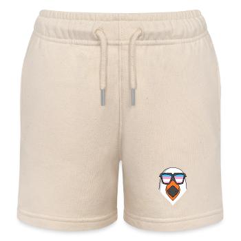 Transgender Transsexuell Möwe Geschenk - Kinder Organic Joggingshorts Mini Bolter von Stanley/Stella - Natur - Vorne