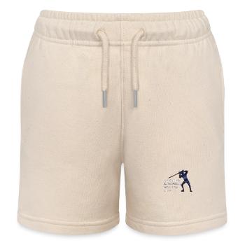 Schwertkämpfer - HEMA - Kinder Organic Joggingshorts Mini Bolter von Stanley/Stella - Natur - Vorne