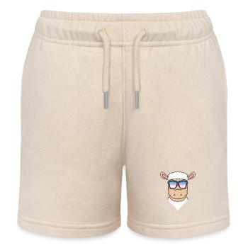Transgender Transsexuell Schaf Geschenk - Kinder Organic Joggingshorts Mini Bolter von Stanley/Stella - Natur - Vorne