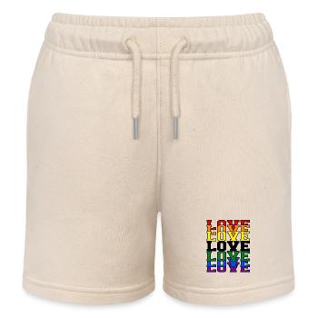 love - Kinder Organic Joggingshorts Mini Bolter von Stanley/Stella - Natur - Vorne