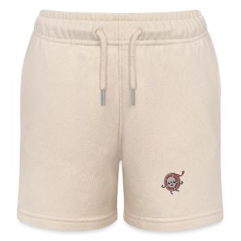 Never forget - Retro Kawaii Super 8 Film - Kinder Organic Joggingshorts Mini Bolter von Stanley/Stella - Natur - Vorne