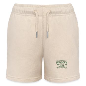 für Tierschützer und Tierfreunde - Kinder Organic Joggingshorts Mini Bolter von Stanley/Stella - Natur - Vorne