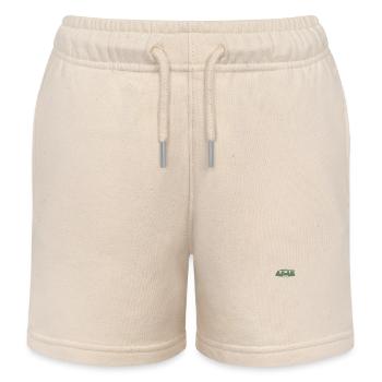 Caravan Shirt - Kids Organic Sweat Shorts by Stanley/Stella - soft Ecru - Front