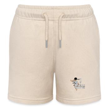 Ich bin 9 - Jungen Karate - Kinder Organic Joggingshorts Mini Bolter von Stanley/Stella - Natur - Vorne