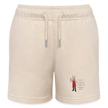 Ich bin 9 - Jungen Koch - Kinder Organic Joggingshorts Mini Bolter von Stanley/Stella - Natur - Vorne