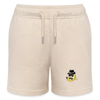 Banana Mafia Gangster Sunglasses Bow Tie - Kinder Organic Joggingshorts Mini Bolter von Stanley/Stella - Natur - Vorne