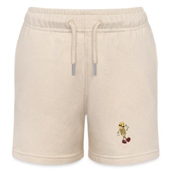 Retro Kawaii Euphonium - Kinder Organic Joggingshorts Mini Bolter von Stanley/Stella - Natur - Vorne