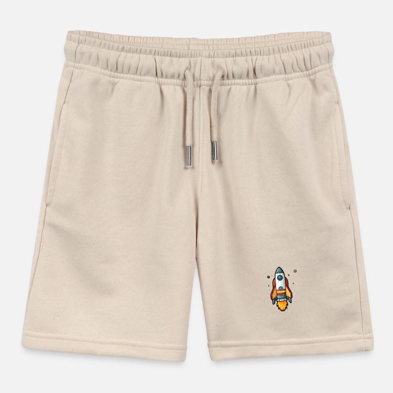 Rocket Kids Organic Sweat Shorts by Stanley/Stella