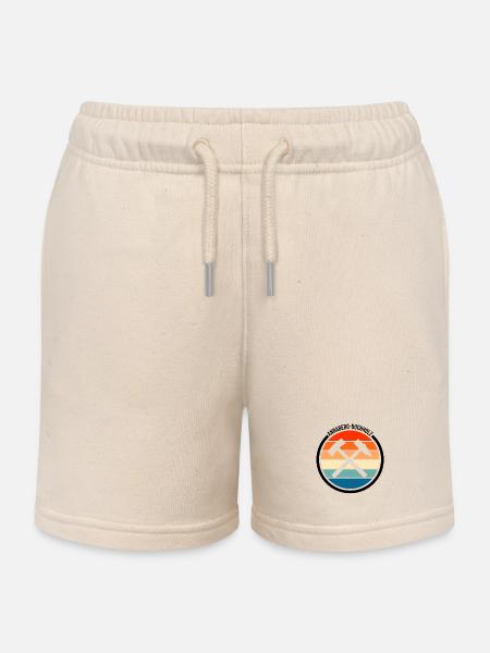 Annaberg Buchholz Symbol Design - Kinder Organic Joggingshorts Mini Bolter von Stanley/Stella - Natur