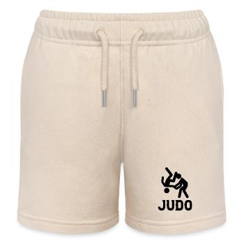 Judo - Kinder Organic Joggingshorts Mini Bolter von Stanley/Stella - Natur - Vorne