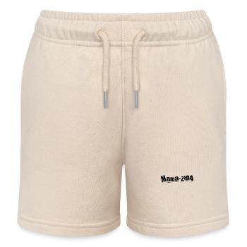 Mama-zing Merveille de Maman - Short de jogging enfant bio Stanley/Stella - écru doux - Devant