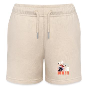 Aus dem Weg Hier Komm Ich Oma - Kinder Organic Joggingshorts Mini Bolter von Stanley/Stella - Natur - Vorne