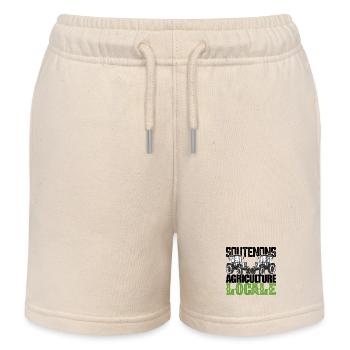 Unterstützen wir die lokale Landwirtschaft. Landwirte in Frankreich - Kinder Organic Joggingshorts Mini Bolter von Stanley/Stella - Natur - Vorne