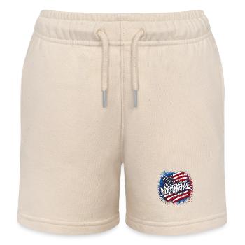 Patriotischer Unabhängigkeitstag für Patrioten - Kinder Organic Joggingshorts Mini Bolter von Stanley/Stella - Natur - Vorne