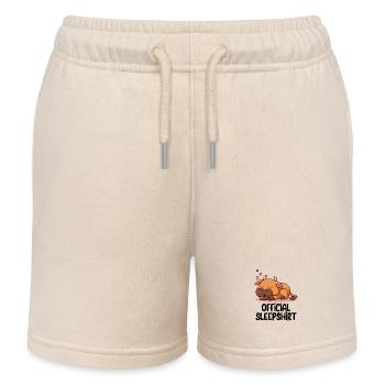 Lustiger Spruch Bild Witzig Humor Geschenkidee - Kinder Organic Joggingshorts Mini Bolter von Stanley/Stella - Natur - Vorne