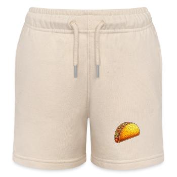 Taco Schale - Kinder Organic Joggingshorts Mini Bolter von Stanley/Stella - Natur - Vorne
