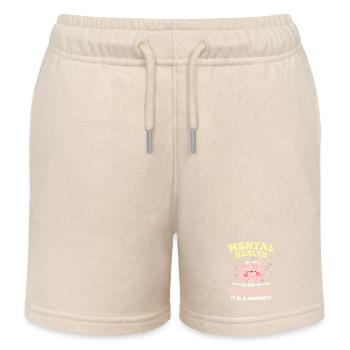 Mental Health Is Not A Luxury It Is A Necessity - Kinder Organic Joggingshorts Mini Bolter von Stanley/Stella - Natur - Vorne