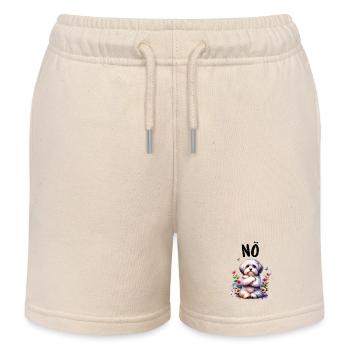 Havanese Lustiger Spruch Nö für Hundeliebhaber - Kinder Organic Joggingshorts Mini Bolter von Stanley/Stella - Natur - Vorne