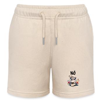 Havanese Lustiger Spruch Nö für Hundeliebhaber - Kinder Organic Joggingshorts Mini Bolter von Stanley/Stella - Natur - Vorne