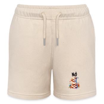 Havanese Lustiger Spruch Nö für Hundeliebhaber - Kinder Organic Joggingshorts Mini Bolter von Stanley/Stella - Natur - Vorne