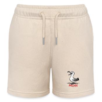 Moin Seagull - Short de jogging enfant bio Stanley/Stella - écru doux - Devant
