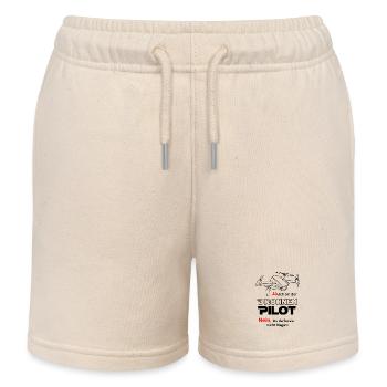 Drohnen Pilot - Kinder Organic Joggingshorts Mini Bolter von Stanley/Stella - Natur - Vorne