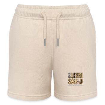 Safari Squad : Aventure ensemble, souvenirs pour - Short de jogging enfant bio Stanley/Stella - écru doux - Devant