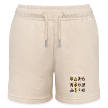 Götter der keltischen Mythologie - Kinder Organic Joggingshorts Mini Bolter von Stanley/Stella - Natur - Vorne