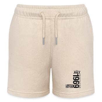 Birthday 1969 July 1969 July 1969 - Kids Organic Sweat Shorts by Stanley/Stella - soft Ecru - Front
