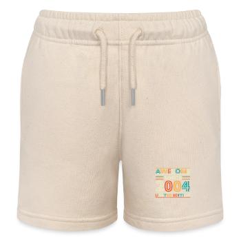 Impressive since 2004 - Kids Organic Sweat Shorts by Stanley/Stella - soft Ecru - Front