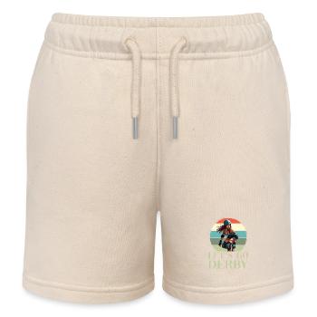 Rollschuhfahren für einen Rollschuhfahrerin - Kinder Organic Joggingshorts Mini Bolter von Stanley/Stella - Natur - Vorne