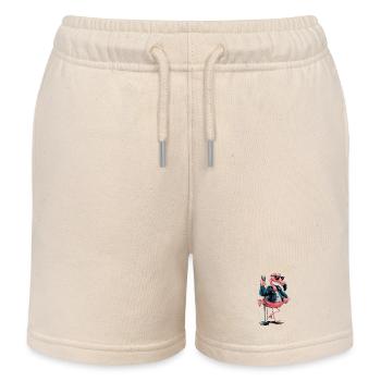 Flamazing - Kinder Organic Joggingshorts Mini Bolter von Stanley/Stella - Natur - Vorne