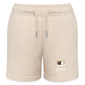 Offizielles Schlafshirt Chinchilla Paar - Kinder Organic Joggingshorts Mini Bolter von Stanley/Stella - Natur - Vorne