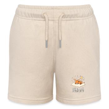 Chemise de nuit officielle Kangourous Kangourou Paire de kangourou - Short de jogging enfant bio Stanley/Stella - écru doux - Devant