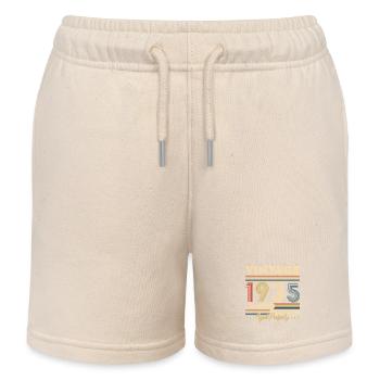 1935 Vintage Retro Geburtstagsgeschenk - Kinder Organic Joggingshorts Mini Bolter von Stanley/Stella - Natur - Vorne