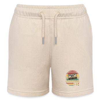 2007 Vintage Retro Geburtstagsgeschenk - Kinder Organic Joggingshorts Mini Bolter von Stanley/Stella - Natur - Vorne