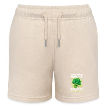 You Might As Well Do It Broccoli - Kinder Organic Joggingshorts Mini Bolter von Stanley/Stella - Natur - Vorne