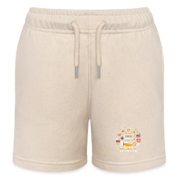 Money Spender 5 - Kinder Organic Joggingshorts Mini Bolter von Stanley/Stella - Natur - Vorne
