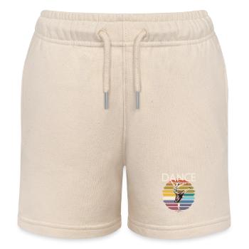 Ballet Tanzen für eine Ballerina - Kinder Organic Joggingshorts Mini Bolter von Stanley/Stella - Natur - Vorne